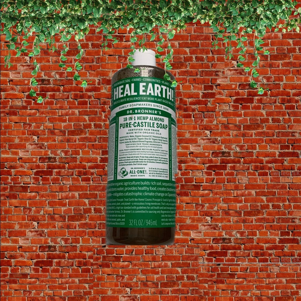 Dr. Bronners Pure-Castile 32OZ, Hemp-Almond